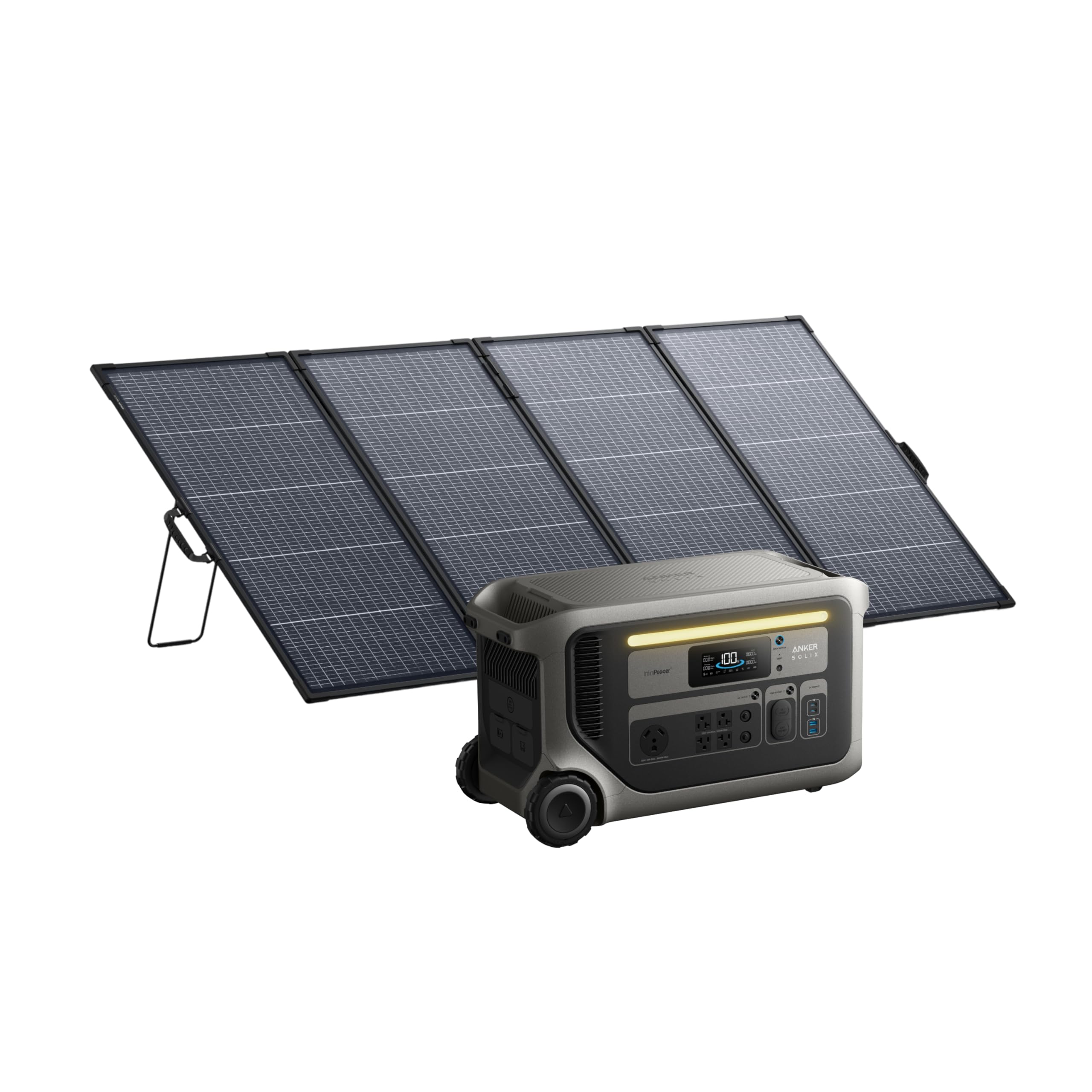 3072Wh Portable Power Station – 6000W, Expandable to 24kWh