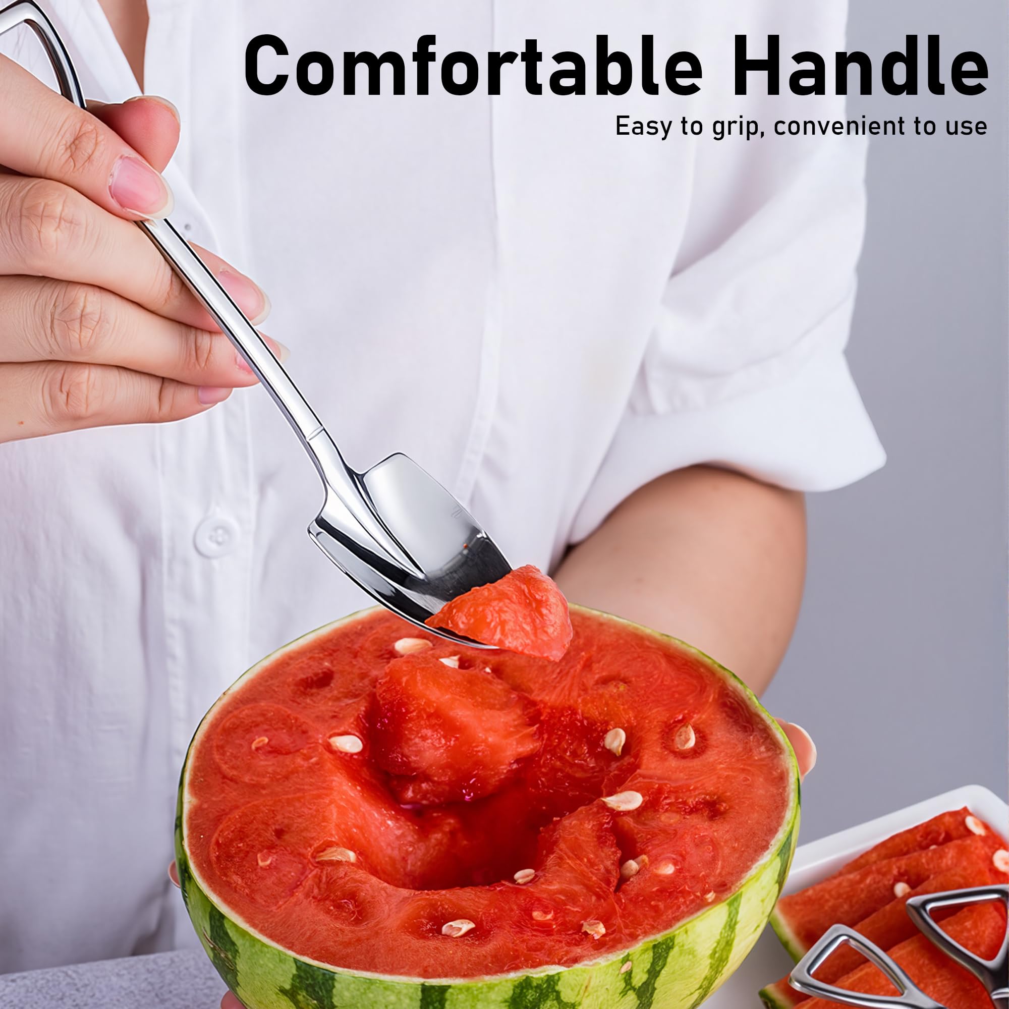 2-Piece 304 Stainless Steel Spoon & Fork Set