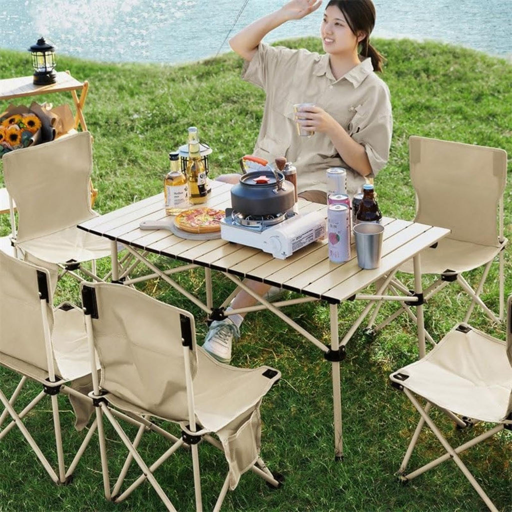 Portable Aluminum Folding Camping Table